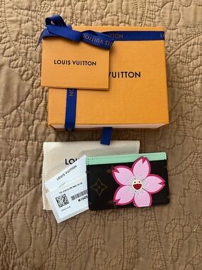 Louis Vuitton x Murakami Cherry Blossom Card Holder